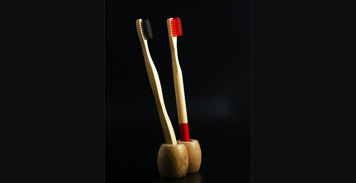 Zahnbürstenhalter – Bamboo Duo